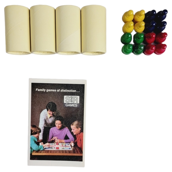 Parcheesi Royal Game of India No. 2 - Selchow & Righter Games 1975 - Picture 2 of 9